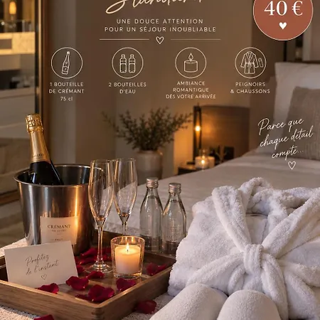Apartamento De Luxe Avec Jacuzzi Privé, Climatisation Et Emplacement Idéal Au Cœur De *